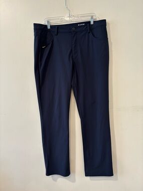 G/FORE Navy Blue Golf Shorts